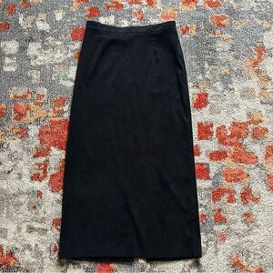 vintage 90s gothic whimsigoth preppy dark academia maxi skirt
